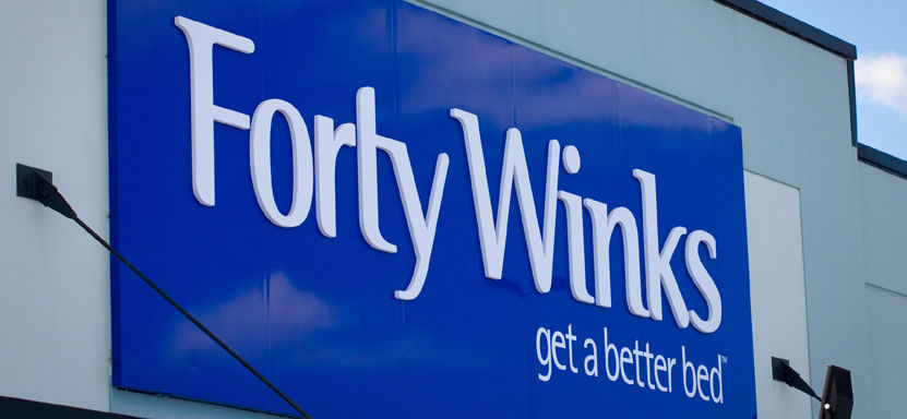 Signage Contractor for Forty Winks